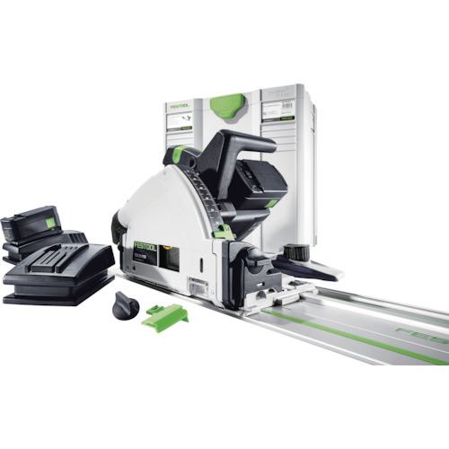 ■FESTOOL コードレス丸ノコ TSC 55 REB-Li 5.2Ah Set(561737J)〔品番:00526711〕【7602740:0】[送料別途見積り][掲外取寄][店頭受取不可]