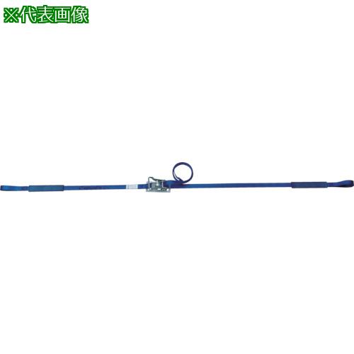 ■allsafe ラッシングベルト ラチェット式ループ仕様軽荷重〔品番:R2LP14〕【7635052:0】[店頭受取不可]