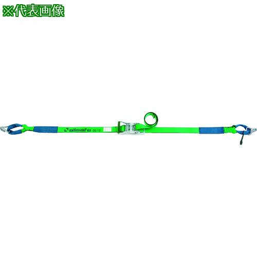 ■allsafe ラッシングベルト ラチェット式しぼり&ナローフック重荷重〔品番:R5IN14〕【7635443:0】[店頭受取不可]