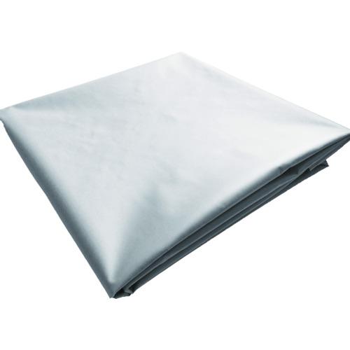 ■TRUSCO ターポリンシート グレー 1800X1800 0.35mm厚〔品番:TPS1818GY〕【7654171:0】[店頭受取不可]