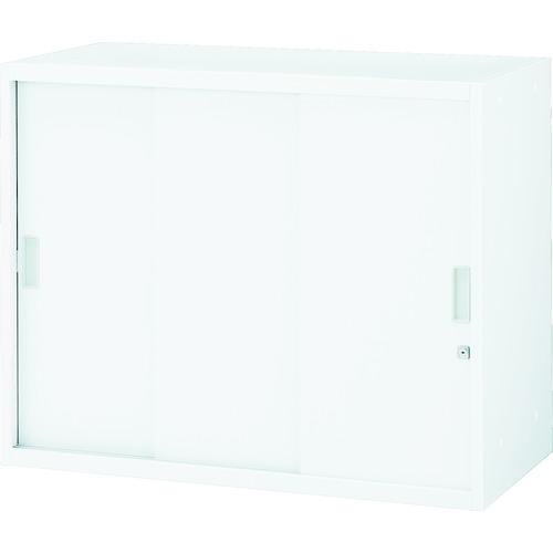 ■TRUSCO ユニット型壁面書庫 スチール引違い3枚戸 H720 W色〔品番:USSW7〕【7658281:0】[法人・事業所限定][直送元][店頭受取不可]｜ホームセンターバロー　店