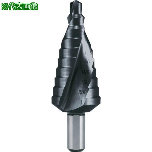 ■RUKO 【売切廃番】2枚刃スパイラルステップドリル 1インチ チタンアルミニウム〔品番:101705F〕【7660375:0】[店頭受取不可]