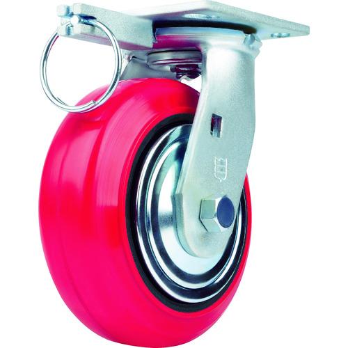 ■SAMSONG 重荷重用キャスター 自在 耐湿ウレタン車125mm〔品番:TP6650PCITG〕【7672209:0】[店頭受取不可]