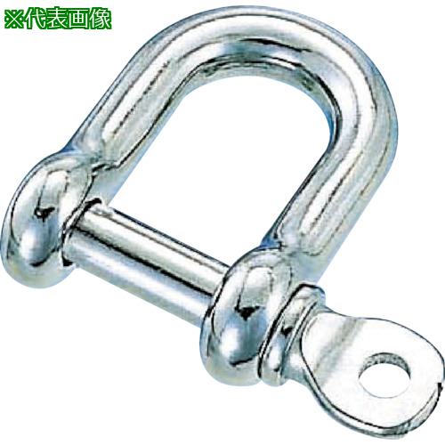 ■TRUSCO ステンレス ネジシャックル 呼び19mm〔品番:TNS19〕【7682611:0】[店頭受取不可]
