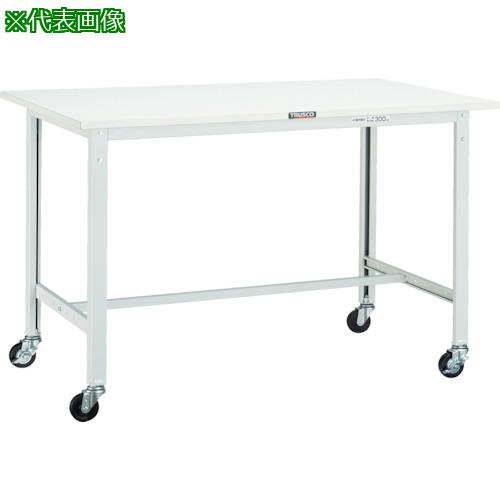 ■TRUSCO 軽荷重作業台(150kg)AE型 900X600XH809 φ75キャスター付 ダークグレー色〔品番:AE0960C75DG〕【7701331:0】[法人・事業所限定][直送元][店頭受取不可]｜ホームセンターバロー　店