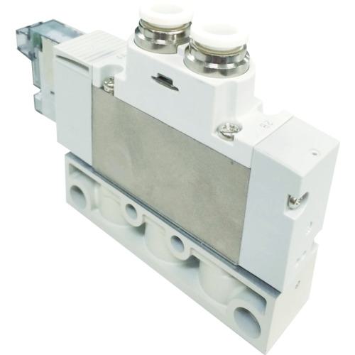 ■CKD 電磁弁 パイロット式5ポート弁 4GAシリーズ 2.4C Rc1/8 DC24V〔品番:4GA210R063〕【7731060:0】[店頭受取不可]