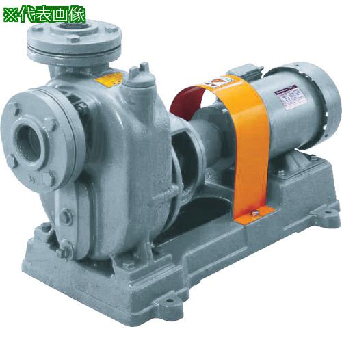 ■TERADA セルプラポンプ 鋳鉄製グランド式 50Hz 5.5kW 全揚程10m モーター付〔品番:OL8E50HZWM〕【7757000:0】[送料別途見積り][法人・事業所限定][直送][店頭受取不可]