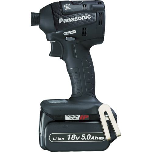 ■Panasonic 充電インパクトドライバー 18V 5.0Ah 黒〔品番:EZ75A7LJ2GB〕【7764596:0】[送料別途見積り][掲外取寄][店頭受取不可]
