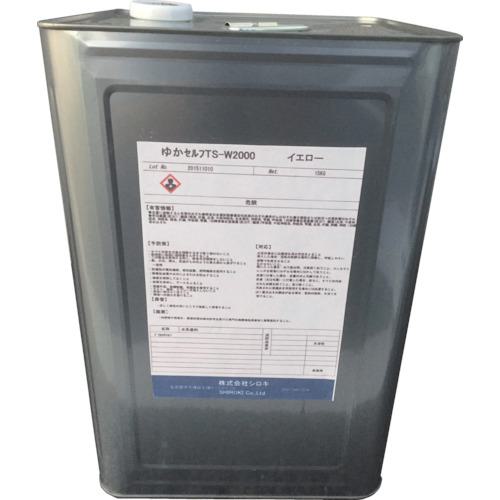 ■シロキ ゆかセルフ イエロー 15KG〔品番:7760209〕【7840195:0】[法人・事業所限定][直送元][店頭受取不可]