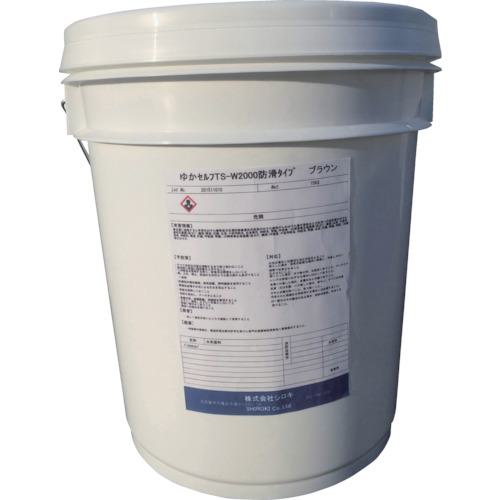 ■シロキ ゆかセルフ 防滑タイプ ブラウン 15KG〔品番:7760219〕【7840292:0】[法人・事業所限定][直送元][店頭受取不可]