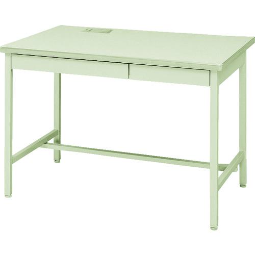 ■トヨスチール 事務用デスク 平デスク(旧JISタイプ) 間口1060×奥行730×高さ740mm〔品番:100CGC857N〕【7870612:0】[送料別途見積り][法人・事業所限定][直送][店頭受取不可]
