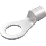 ■ニチフ 裸圧着端子 R形(50P) より線16.78~26.66 外寸30mm スタッド径21mm〔品番:R2220〕【7896441:0】[店頭受取不可]