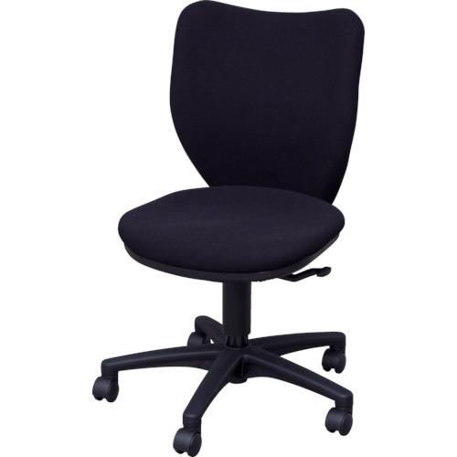 ■IRIS オフィスチェア ミドルバックタイプ ブラック〔品番:BITBX45L0FBKBK〕【7902018:0】[直送DS][店頭受取不可]｜ホームセンターバロー　店
