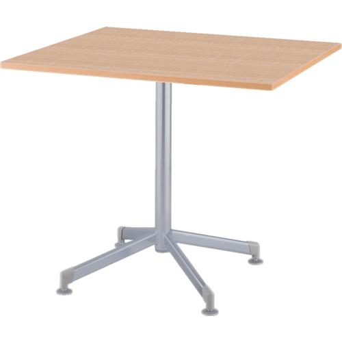 ■IRIS リフレッシュテーブル フーク 十字脚 600×750 ナチュラル〔品番:CFKTX6075GNA〕【7902298:0】[送料別途見積り][法人・事業所限定][直送][店頭受取不可]