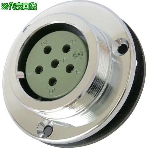 ■七星 防水メタルコネクタ NWPC-44シリーズ 16極 RF〔品番:NWPC4416RF〕【7907991:0】[送料別途見積り][掲外取寄][店頭受取不可]