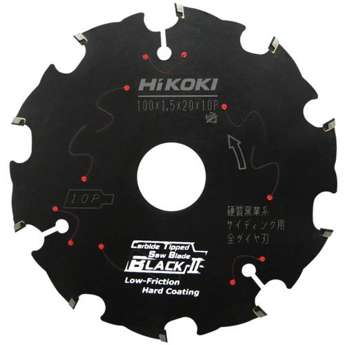 ■【在庫限り】HiKOKI スーパーチップソー 全ダイヤ ブラック2 100mm サイディング用〔品番:00336994〕【7916761:0】[店頭受取不可]