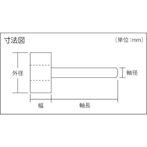 ■TRUSCO薄型フラップホイール50X5X6#6005個入〔品番:UF5005600〕【7933649:0】