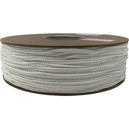 ■ユタカメイク ナイロン3打ロープドラム巻 3mm×300m〔品番:PRJ7〕【7947895:0】[店頭受取不可]