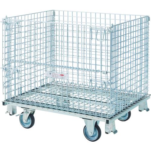 ■テイモー ボックスパレットゴム車輪付き C-810〔品番:C810〕【7954590:0】[法人・事業所限定][直送元][店頭受取不可]