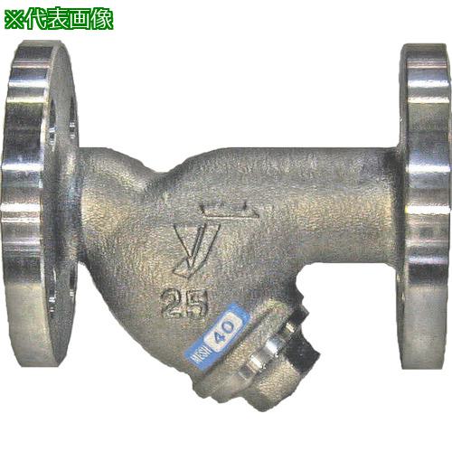 ■YOSHITAKE ステンレス製Y形ストレーナ(80メ) 15A〔品番:SY880M15A〕【8021294:0】[送料別途見積り][掲外取寄][店頭受取不可]