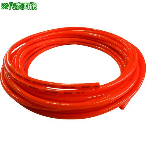 ■チヨダ ブレードホースオレンジ8&times;12mm/20m〔品番:AH8X1220〕【8082430:0】[店頭受取不可]｜ホームセンターバロー　店