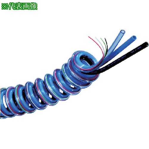 ■チヨダ 電線入りスリットスパイラル 8mm/使用範囲1750mm〔品番:3SSE825〕【8083494:0】[送料別途見積り][掲外取寄][店頭受取不可]