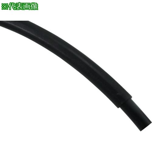 ■チヨダ CTPカバーチューブ 8mm/20m 黒〔品番:CTP8BK20M〕【8084708:0】[店頭受取不可]｜ホームセンターバロー　店