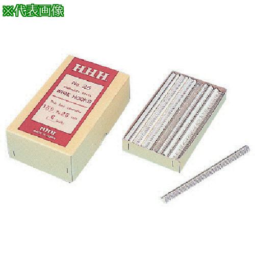 ■HHH ワイヤーフック(ステンレス)No.25×4インチ (100本入)〔品番:T25X4〕【8087323:0】[送料別途見積り][掲外取寄][店頭受取不可]