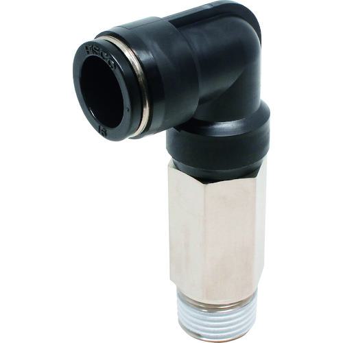 ■PISCO チューブフィッティング ロングエルボチューブ16ネジR1/2《10個入》〔品番:PLL1604〕【8095573×10:0】[送料別途見積り][店頭受取不可]
