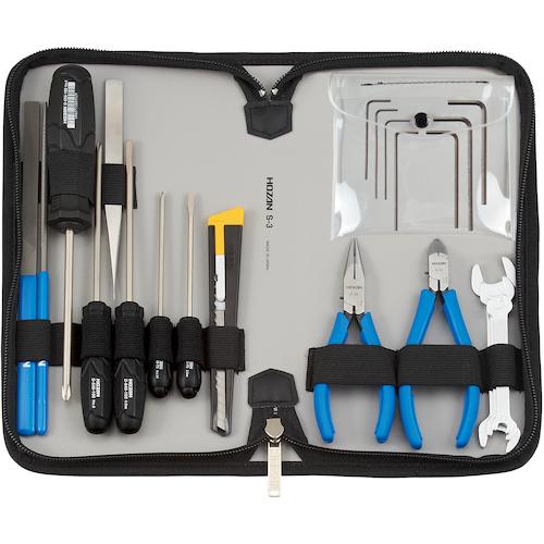 ■HOZAN 工具セット21点〔品番:S3〕【8107108:0】[店頭受取不可]｜ホームセンターバロー　店