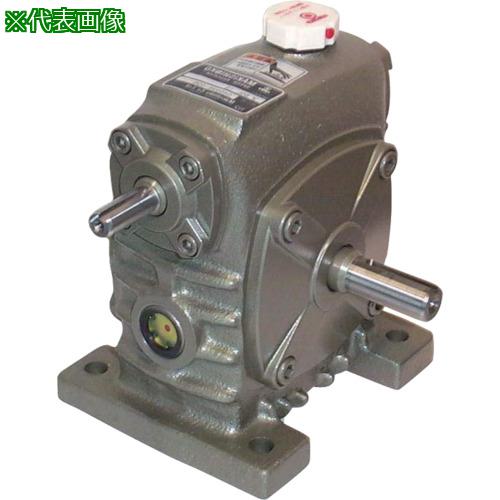 ■マキシンコー 一段ウォーム減速機 入力容量0.74kW〔品番:W70L50〕【8109861:0】[法人・事業所限定][外直送元][店頭受取不可]｜ホームセンターバロー　店