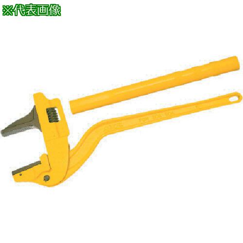 ■MCC PCM継手用パイプレンチ80A〔品番:CWM0780A〕【8112532:0】[送料別途見積り][掲外取寄][店頭受取不可]｜ホームセンターバロー　店