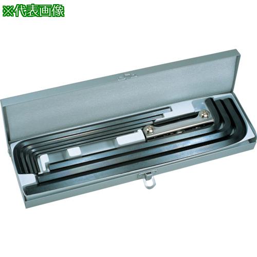 ■EIGHT 六角棒スパナ エキストラロング メタル缶入15本セット 1.5~14mm〔品番:0141〕【8116070:0】[送料別途見積り][掲外取寄][店頭受取不可]