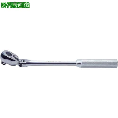 ■Ko-ken ラチェットハンドル首振リ式 差込角9.5mm〔品番:3774NB〕【8119035:0】[送料別途見積り][掲外取寄][店頭受取不可]