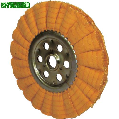■ヤナセ オープンサイザルバフ 色処理 300x100x25.4 オレンジ〔品番:OSB300J〕【8125518:0】[送料別途見積り][掲外取寄][店頭受取不可]