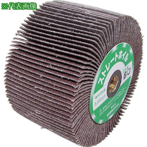 ■ヤナセ ペーパーフラップ(ストレート80) 80x50xM10 #40《5個入》〔品番:ST80A3〕【8126528×5:0】[店頭受取不可]