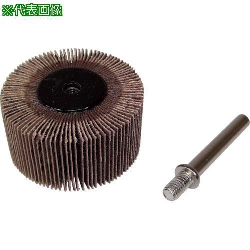 ■ヤナセ ワンタッチ軸付フラップホイール 50x25x6 #60《10本入》〔品番:UFN5025A4〕【8127083×10:0】[送料別途見積り][掲外取寄][店頭受取不可]