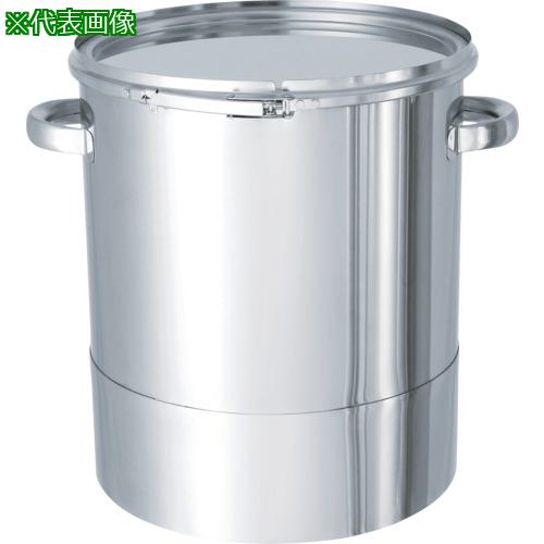 ■MONOVATE ステンレスタンク鏡板型バンド式密閉容器45L〔品番:DTCTL39〕【8147035:0】[法人・事業所限定][外直送元][店頭受取不可]