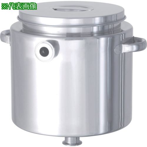 ■MONOVATE ステンレスタンクホッパー型ジャケット容器35L〔品番:HTSTJ36〕【8147121:0】[法人・事業所限定][外直送元][店頭受取不可]