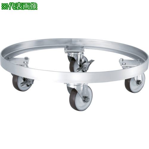 ■MONOVATE タンク運搬用台車SUSウレタン車適用サイズ77H〔品番:KMS77H〕【8147134:0】[法人・事業所限定][外直送元][店頭受取不可]