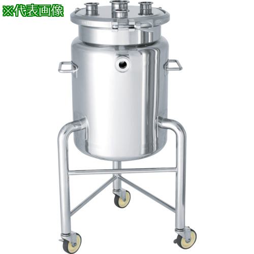 ■MONOVATE ステンレスジャケット型ヘルールオープン加圧容器脚付10L〔品番:PCNFJL10〕【8147172:0】[法人・事業所限定][外直送元][店頭受取不可]｜ホームセンターバロー　店