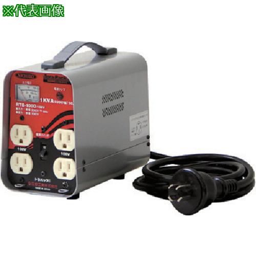■NICHIDO 変圧器 降圧専用トラパック リングトランス 1KVA〔品番:RTB100D〕【8147398:0】[店頭受取不可]｜ホームセンターバロー　店
