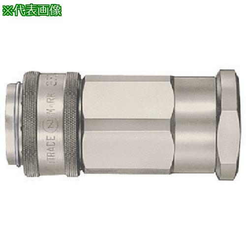■日東 350カプラ相手側取付サイズR1 1/2(51197)〔品番:35012SSTEELFKM〕【8147743:0】[店頭受取不可]