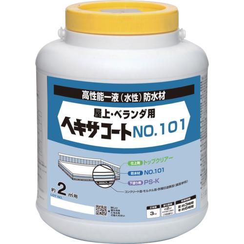 ■ニッぺ ヘキサコート NO.101 3kg グリーン HXP002-3〔品番:4976124825019〕【8159370:0】[店頭受取不可]