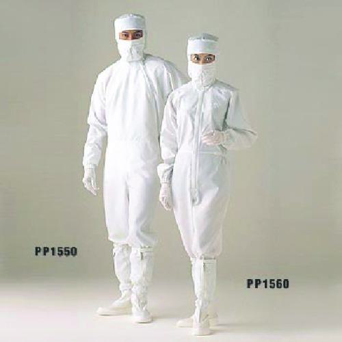 ■GOLDWIN ESDサイドファスナーワンピース《10着入》〔品番:PP1550WLL〕【8161352×10:0】[送料別途見積り][掲外取寄][店頭受取不可]