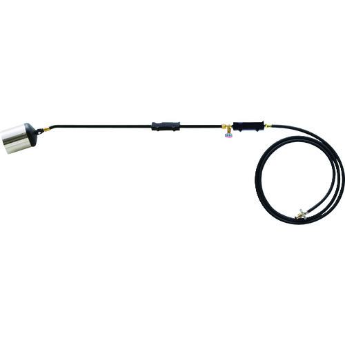 ■サカエ富士 プロパンバーナーセット 火口径Φ100mmホース3m〔品番:LS10〕【8162423:0】[送料別途見積り][法人・事業所限定][直送][店頭受取不可]