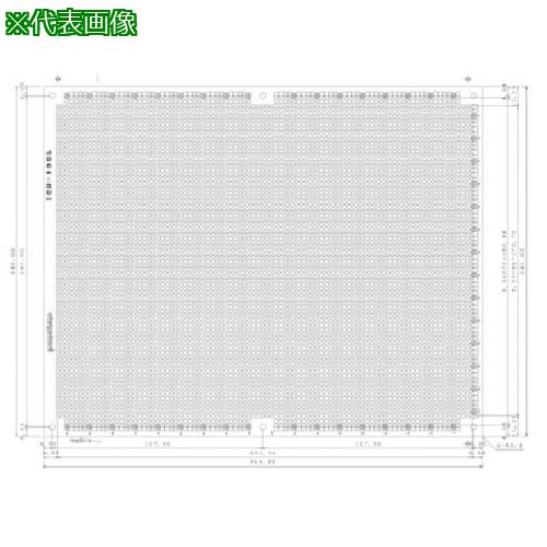 ■サンハヤト ユニバーサル基板 195×245mm 穴径0.9φ〔品番:ICB500GH〕【8163134:0】[送料別途見積り][掲外取寄][店頭受取不可]