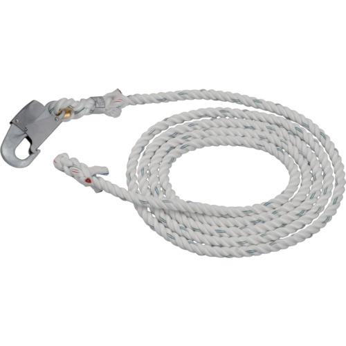 ■タイタン 垂直親綱 小型フック付 15M〔品番:TSR2915〕【8163546:0】[送料別途見積り][店頭受取不可]