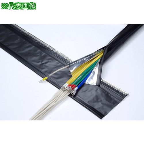 ■KOWA ノイズプロテクトチューブ スライドロックタイプ 70&times;25m(1巻入)〔品番:KSLA70〕【8166551:0】[法人・事業所限定][直送元][店頭受取不可]｜ホームセンターバロー　店