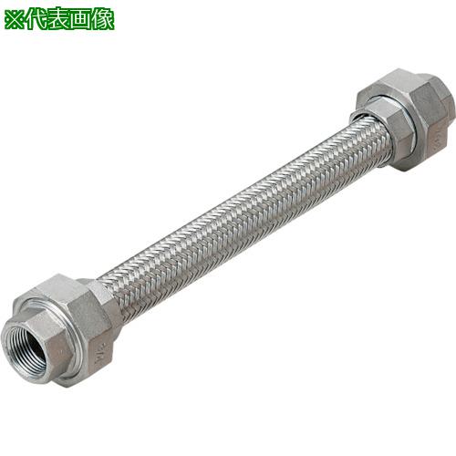 ■NFK 標準ユニオン式フレキシブルホース(カラー式) ユニオンSUS304(ALLSUS304) 25A&times;1000L〔品番:NK1000SUS30425A1000L〕【8171133:0】[送料別途見積り][掲外取寄][店頭受取不可]｜ホームセンターバロー　店